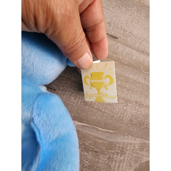 Nutrisystem Celebration Bears 20 & 30 Lbs Purple & Blue Plush Collectible - Picture 8 of 15